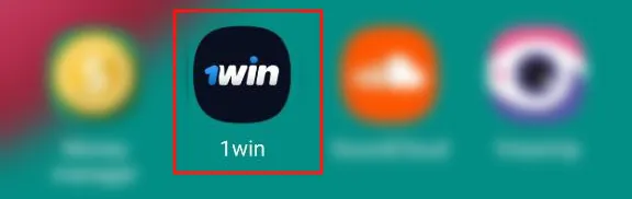 Icono de la 1win en el escritorio