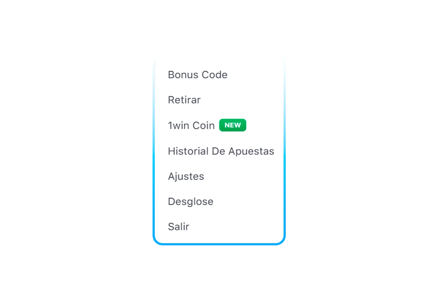 Sección de retirada