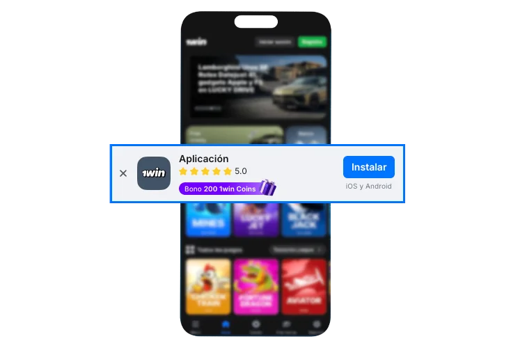 Botón para descargar la aplicación