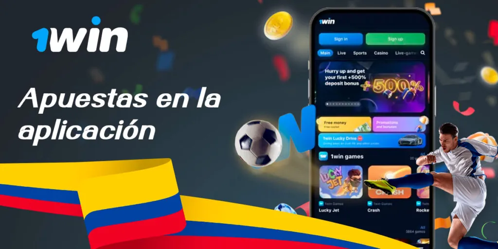 Apuestas de fútbol en la aplicación